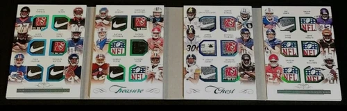2017 National Treasures Patrick Mahomes Chest 1/1 RC NFL SHIELD ROOKIE CLASS