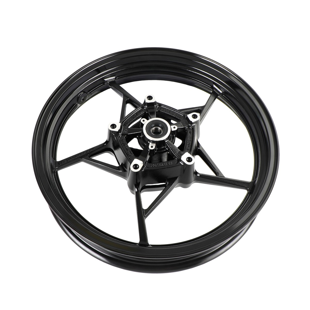 NEW Glossy Black Front Wheel Rim For Kawasaki Z400 EX400 Ninja 400