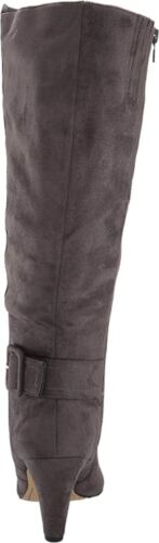 Bella Vita Womens Wide Calf Suede Troy Ii Knee-High Boots Side Zip Grey Size 7.5 - 第 3/7 張圖片