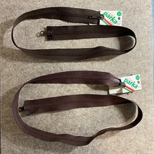 NEW Coats & Clark Dual Separating Parka Zippers - Set of Two