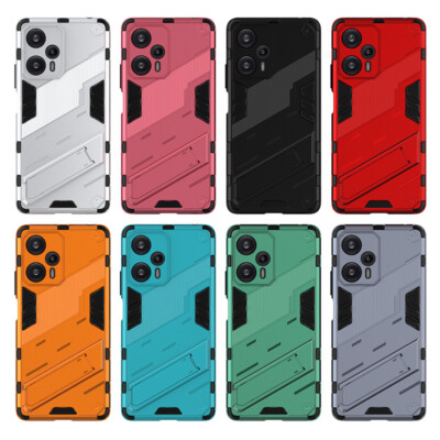 Magnet Ständer Hülle Stoßfest Cover für Xiaomi Poco X5 X4 Pro X3 X2 F5 F4 GT M4