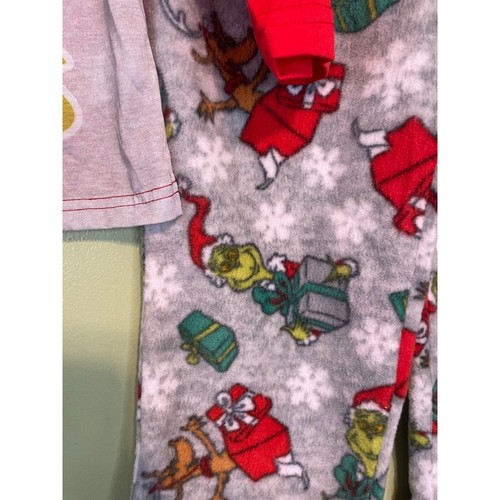 The Grinch Christmas Holiday pajama set kids 0264 - Picture 4 of 5