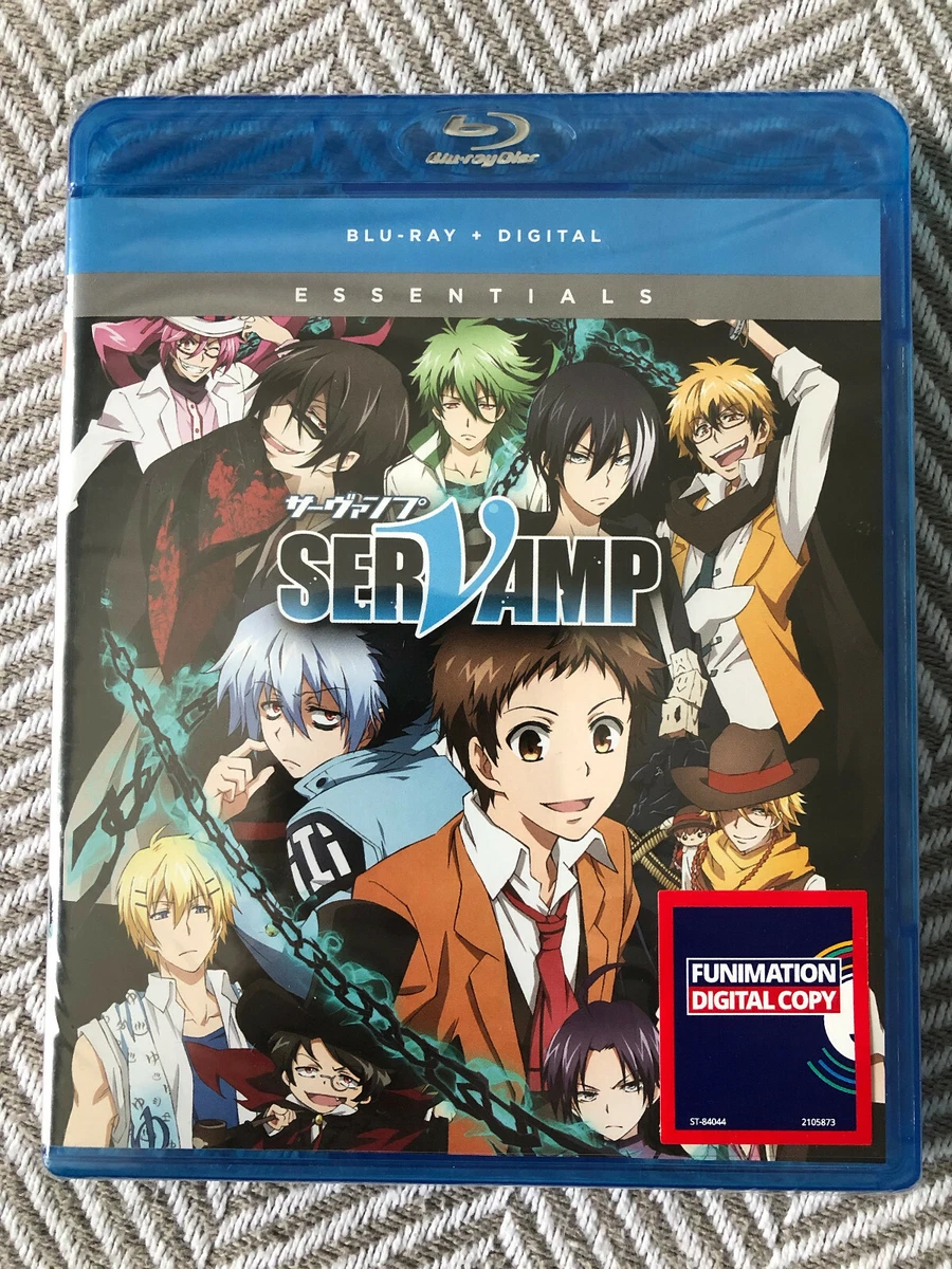 Servamp: Season One (Blu-ray, Digital, 2-Disc Set, 2018) NEW