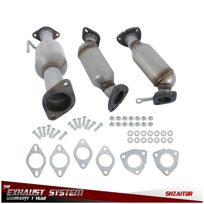 Catalytic Converter Set Direct For 2009-2017 Buick Enclave/Chevy Traverse/Acadia