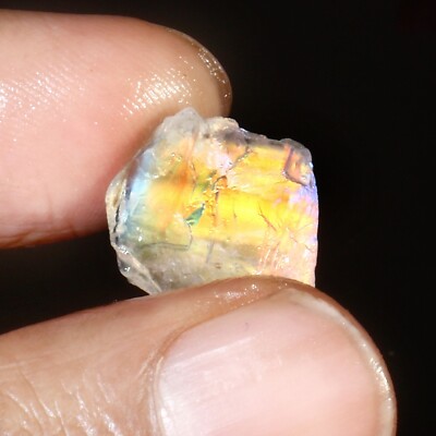 Top Grade Natural Madagascar moonstone Play Of Color Multi Fire Big Size M86