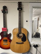 Encore W255 Acoustic Dreadnought Guitar 4/4 6 String Right Hand Natural W/bag