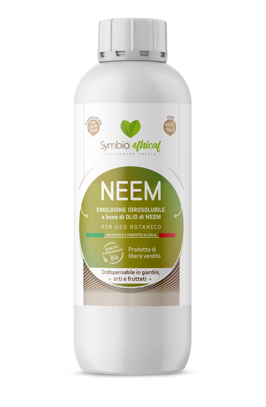 Symbioethical NEEM 1 LT - Emulsione idrosolubile OLIO DI NEEM CONCENTRATO