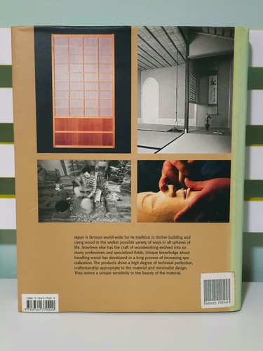 Japan Culture of Wood: Buildings, Objects, Techniques! 2004 HC/DJ Design Book - Picture 2 of 6