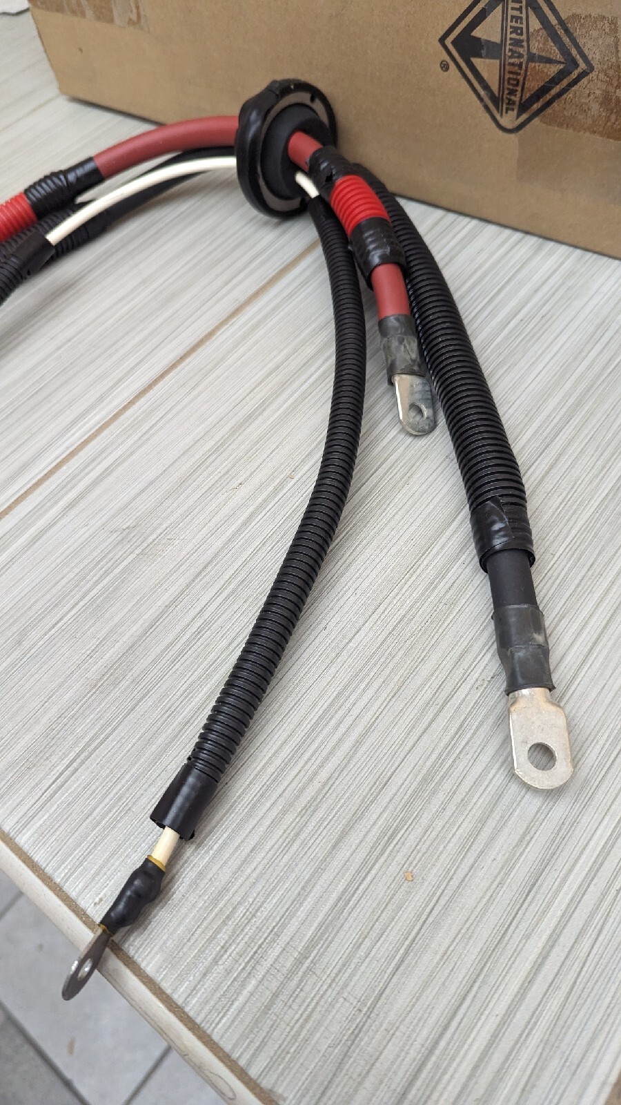 4091579C91 International Power Inverter Harness Power Input Cable 