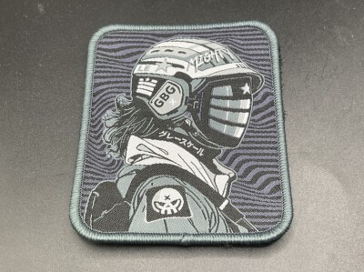 Castle x Grayscale CxG Garage Built Gear GBG Masked Gal Woven EDC Pouch Patch