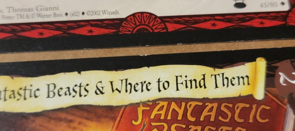 Harry Potter TCG WOTC 4 Item Fantastic Beginner's Book Porcupine Remembrall - Image 2 of 4