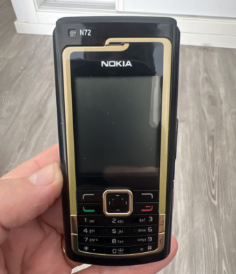 Bluetooth N72 Original Nokia N72 2G GSM Mobile Phones FM Radio 2MP