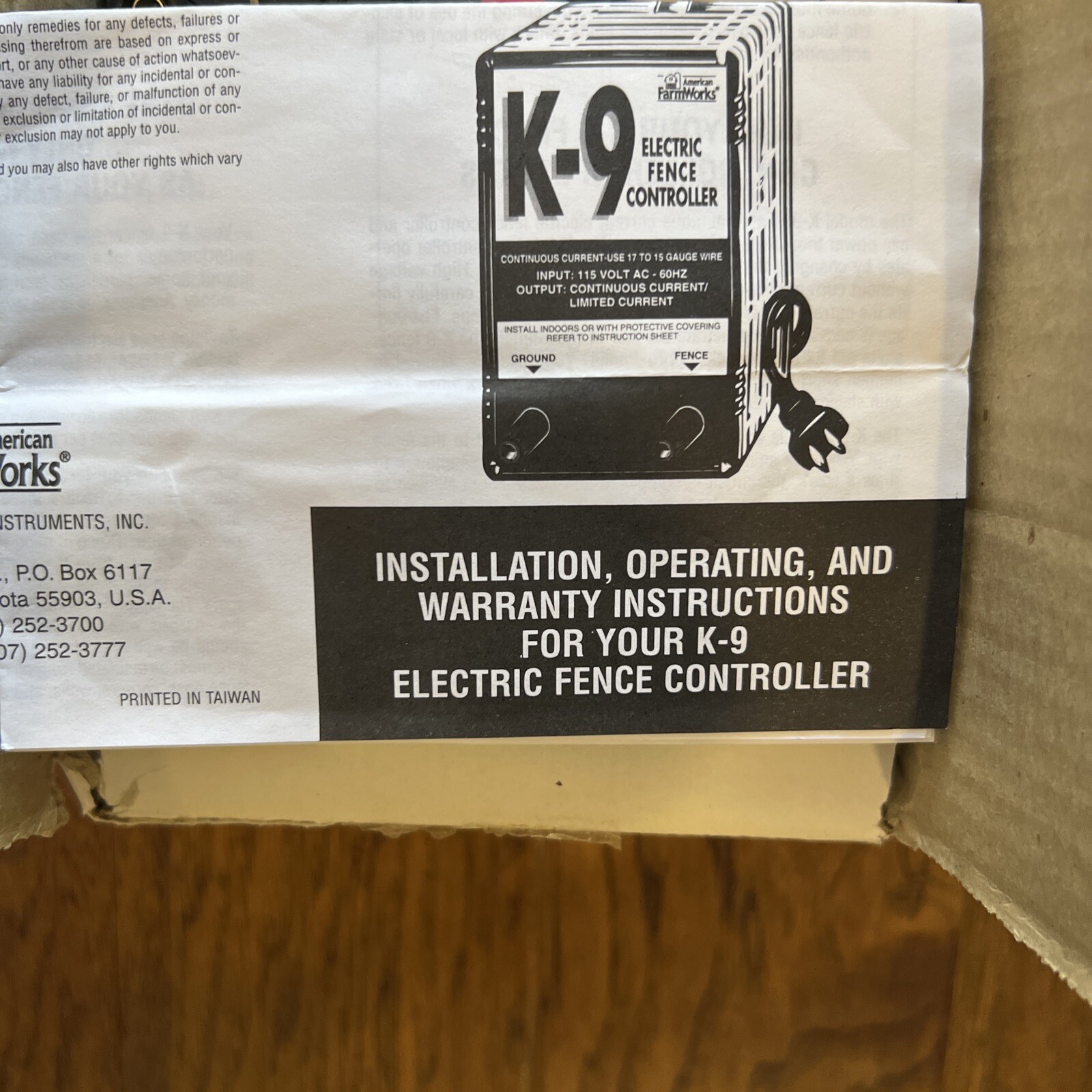 K9 Pet & Garden Fence Kit American Farm Works Electric Fence
