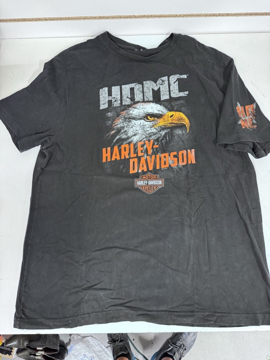 Harley-Davidson Motorcycles Mens Black T Shirt Large Boswell 