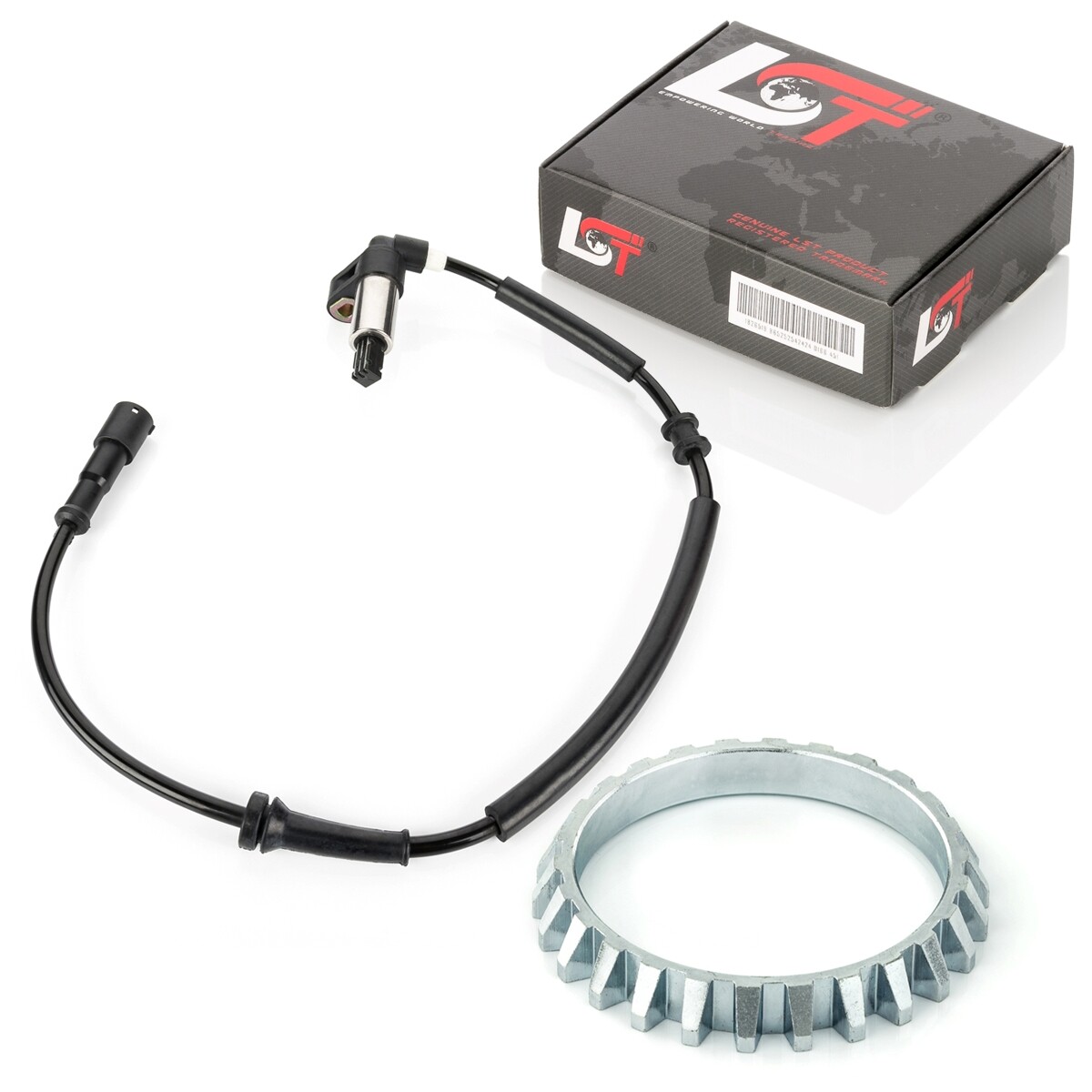 ABS Sensor And Abs-Ring Set Rear Axle Left 26 Teeth for RENAULT Megane I