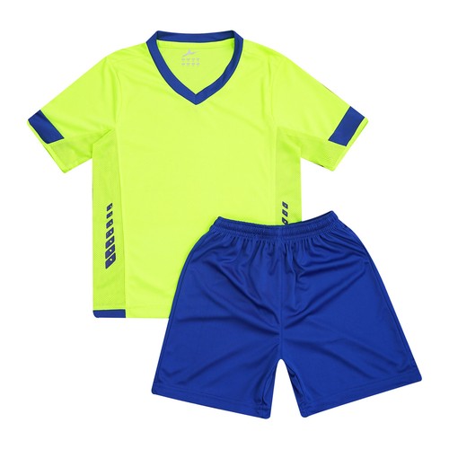 Unisex Kids Tracksuits T-shirt Set Team Outfit Shorts Sportswear Running Suit - Picture 44 of 57