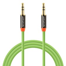  2-10PACK Aux Cord 3.5mm Male to Male Auxiliary Audio Cable For iPhone Samsung
