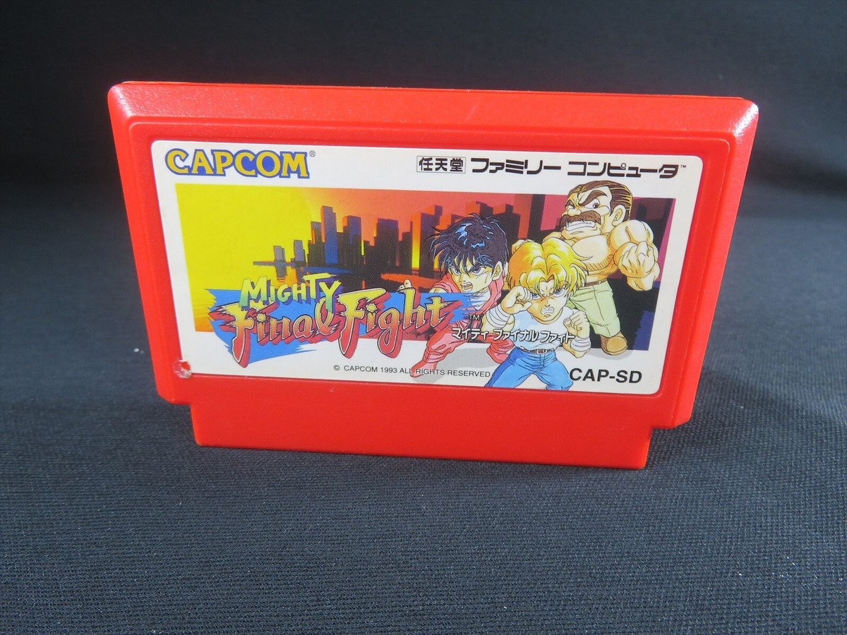 mighty final fight Famicom Nintendo FC NES game tested