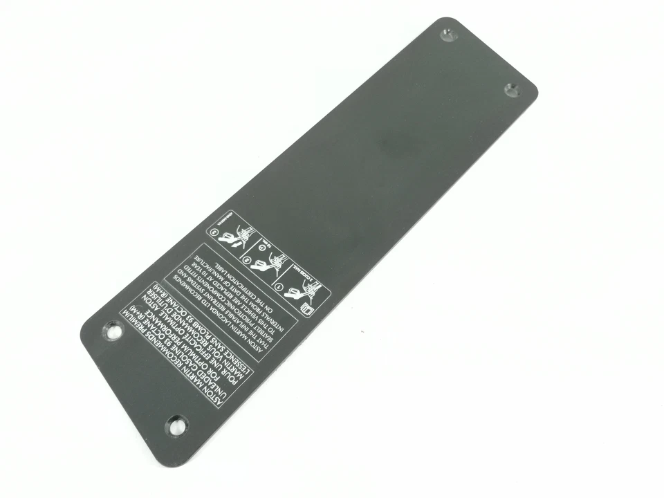 Aston Martin Rapide 2010-2022 Vorne Linke Tür Kraftstoffbefüllung Etikett - Bild 2 von 4