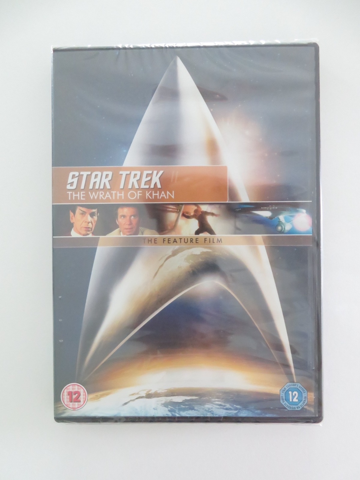 STAR TREK II: THE WRATH OF KHAN (DVD) WILLIAM SHATNER L. NIMOY 1982 REGION 2