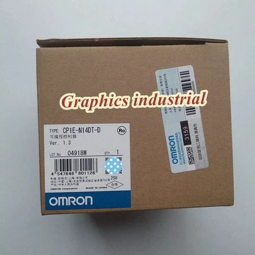 Genuine Omron CP1E-N14DT-D Programmable Controller CP1E-N14DT-D Brand NEW