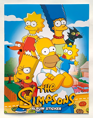 2023 ALBUM THE SIMPSONS + Full Set 140/140 PERU Edition Homer Lisa