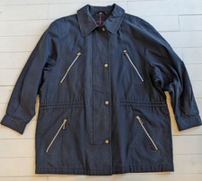 Woman's Burberry Coat Size Med (10 Uk - Oversized) Really Stylish & Classy