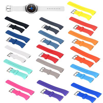 Armband Ersatz Samsung Galaxy Gear S2 Smartwatch SM-R720, SM-R730 Uhr Silikon