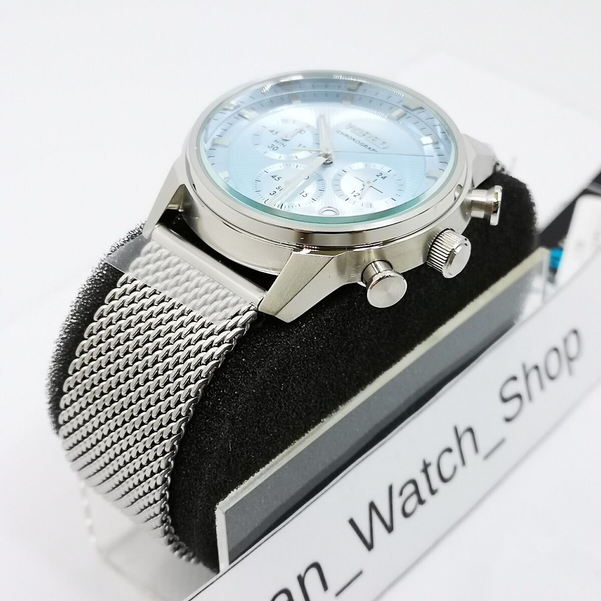 SEIKO WIRED TOKYO SORA series AGAT454 Sky Blue Chronograph Men Watch New in Box