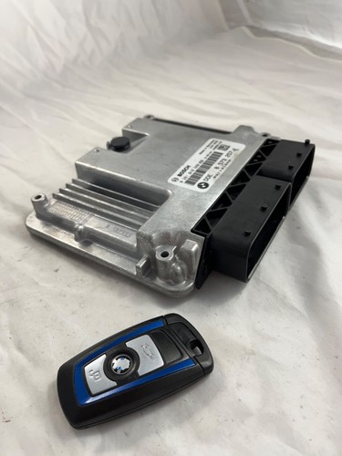 BMW 3 SERIES F30 F32 F36 320D 2.0 DIESEL ENGINE CONTROL UNIT ECU KEY 8573257 - Picture 1 of 19