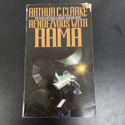 Rendevous with Rama Paperback Arthur C. Clarke Tatty Condition Uk Seller