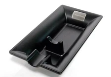 Prometheus Metal Single Cigar Ashtray - Black