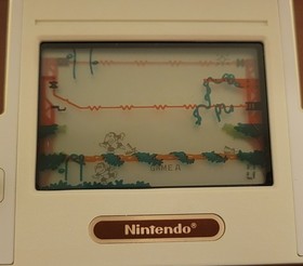 Nintendo Game & Watch Donkey Kong II JR-55 Multi Screen Working Handheld TESTED