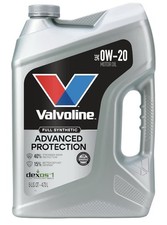 Valvoline Advanced Full Synthetic SAE 0W-20 Motor Oil 5 QT 39.19 per gallon