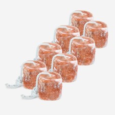 2 Lb. Himalayan Salt Lick with Rope for Horses Mineral Salt Block 8 Pack 