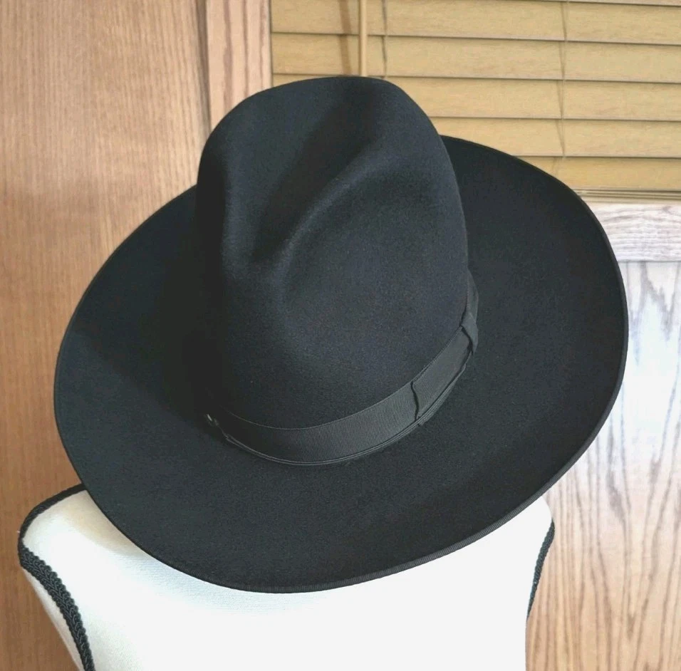 Borsalino Fino Panama Fedora-2 1/2" Brim -Made in Italy- 100% Straw- 7 Colo