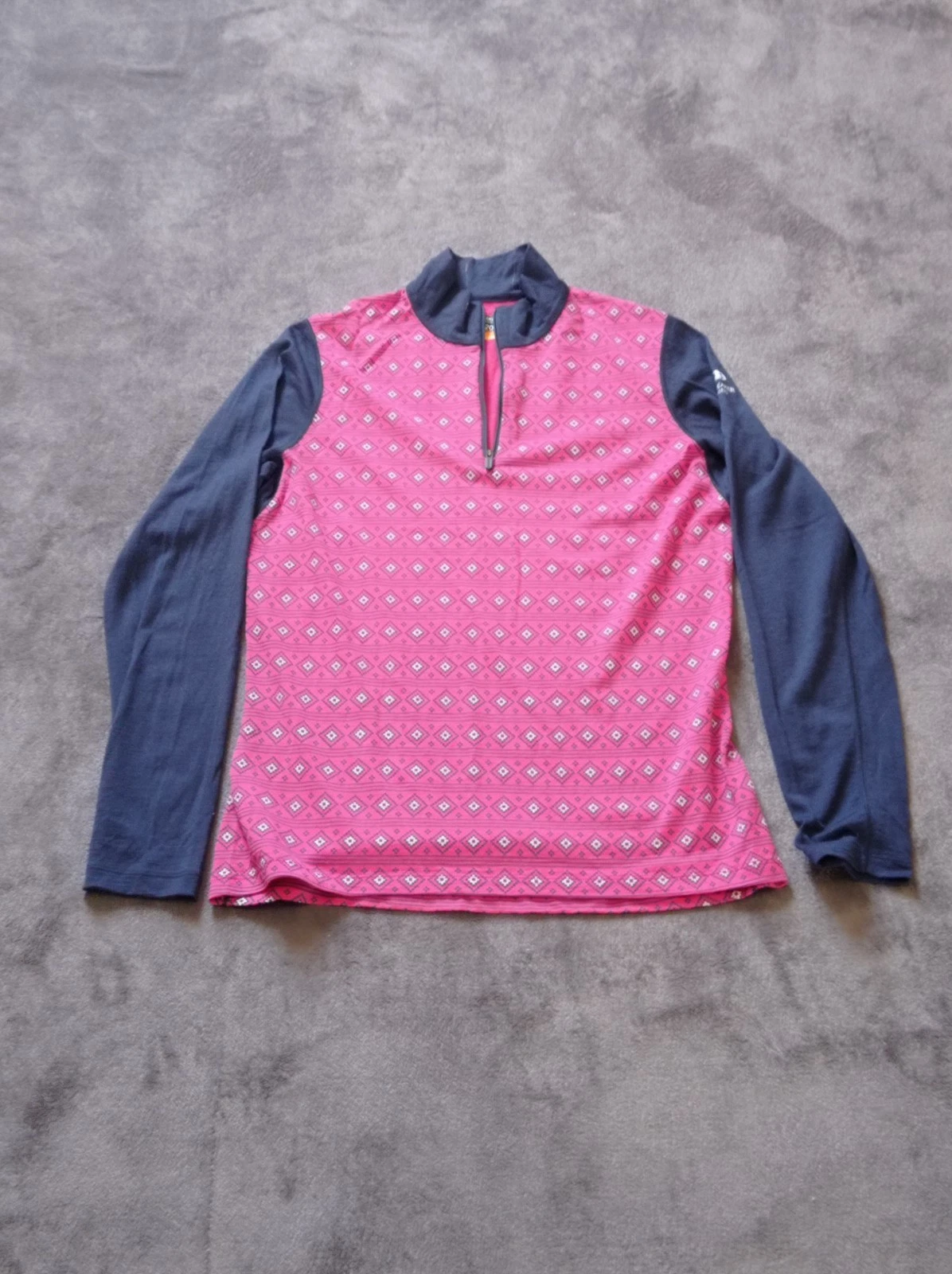 Icebreaker Merino 200 Women’s Base Layer Zip Top – Size XL
