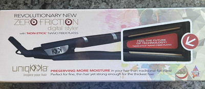 ProCabello Revolutionary New Zero Friction Digital Styler Black NIB