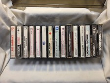 Lot Of 15 Cassette Tapes - Various Pop Rock 80's - Tested- W/ RADIO SHACK CASE