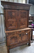 Buffet deux corps époque Empire en noyer