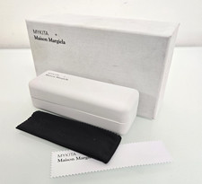 Mykita Gafas Duras Blancas Maison Margiela Estuche Grande XL Con Caja, Tela