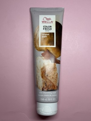 Wella Caramel Glaze Color Fresh Mask In Caramel Glaze 5 oz