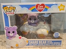 Funko Pop! Rides Care Bears Shop Exclusive - Share Bear With Cloud Mobile #85