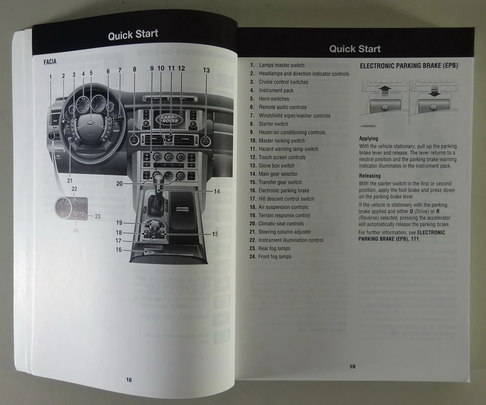 Portafoglio + Manuale Dell'Utente / Manuale Range Rover Tipo L322 Anno 2006 - Immagine 4 di 4