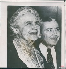 1956 Woodrow Wilson First Lady Quincy Mumford Library Congress Tour Photo 6X6