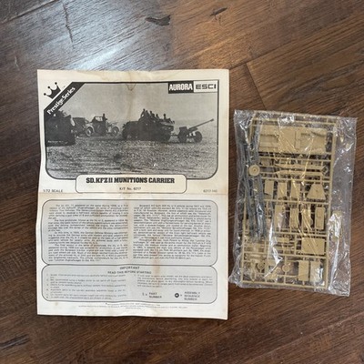 ESCI Historical Mini 1/72 Sd.Kfz.11 Munitions Carrier no box