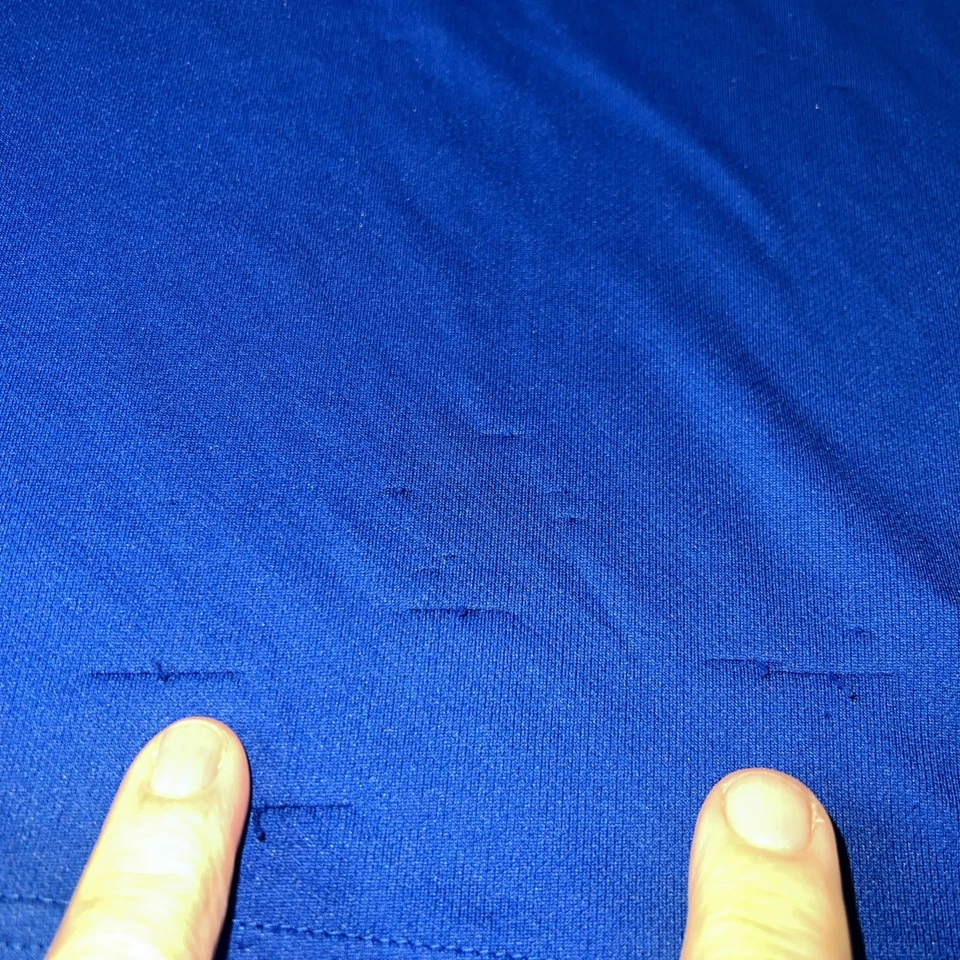 Camisa Atlética Adidas Emitida por el Equipo de Natación Gauchos UCSB De Colección Azul Medio NCAA Foto 3 de 4