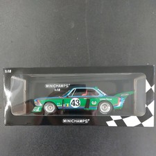 BMW 3.5 CSL Schnitzer 24 Hours of Le Mans Race No. 43 1/18 Scale Minichamps