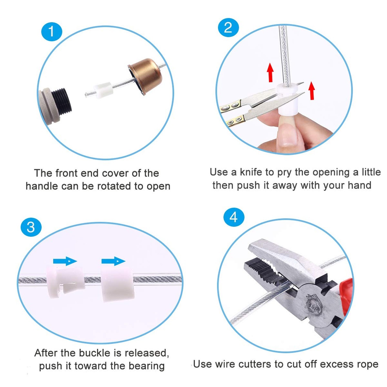 weighted jump rope for handle,Tangle-Free PU Wire rope with bearing comfortab...