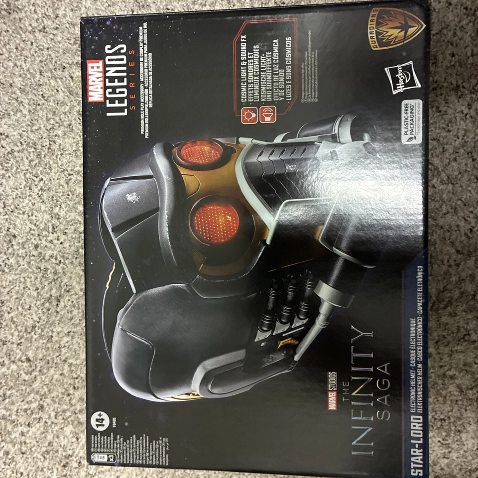 Marvel Legends Star Lord NUEVO Casco Electrónico Infinity Saga Guardianes de la Galaxia Foto 2 de 4